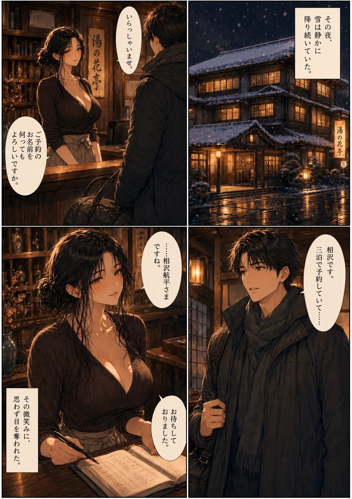 雪解けまで、ここにいてのFANZA公式サンプル1ページ