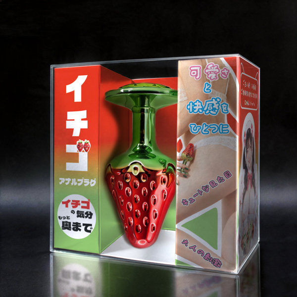 【イチゴ アナルプラグ】Lサイズ（SC-103）のFANZA公式商品画像