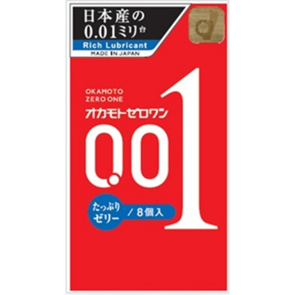 オカモトゼロワンたっぷりゼリー 8個入のFANZA公式商品画像